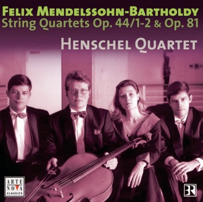 Mendelssohn: String Quartets Vol. 3