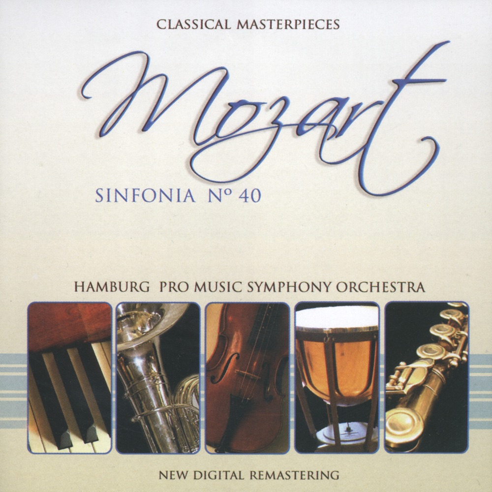 Обложка альбома «Mozart:Sinfonía Nº 40 En Sol Menor K 550» — Hamburg Pro Musica Symphony Orchestra & Hans-Jürgen Walther