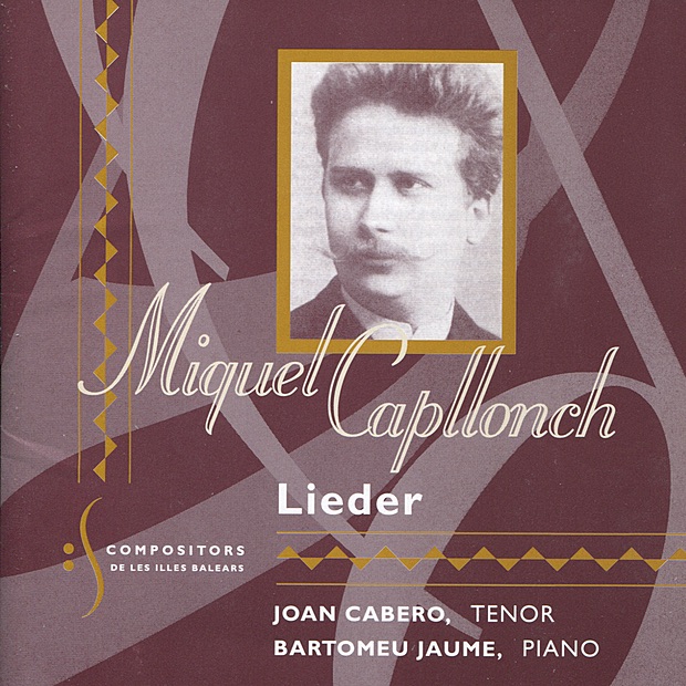 Обложка альбома «Capllonch: Lieder» — Joan Cabero & Bartomeu Jaume