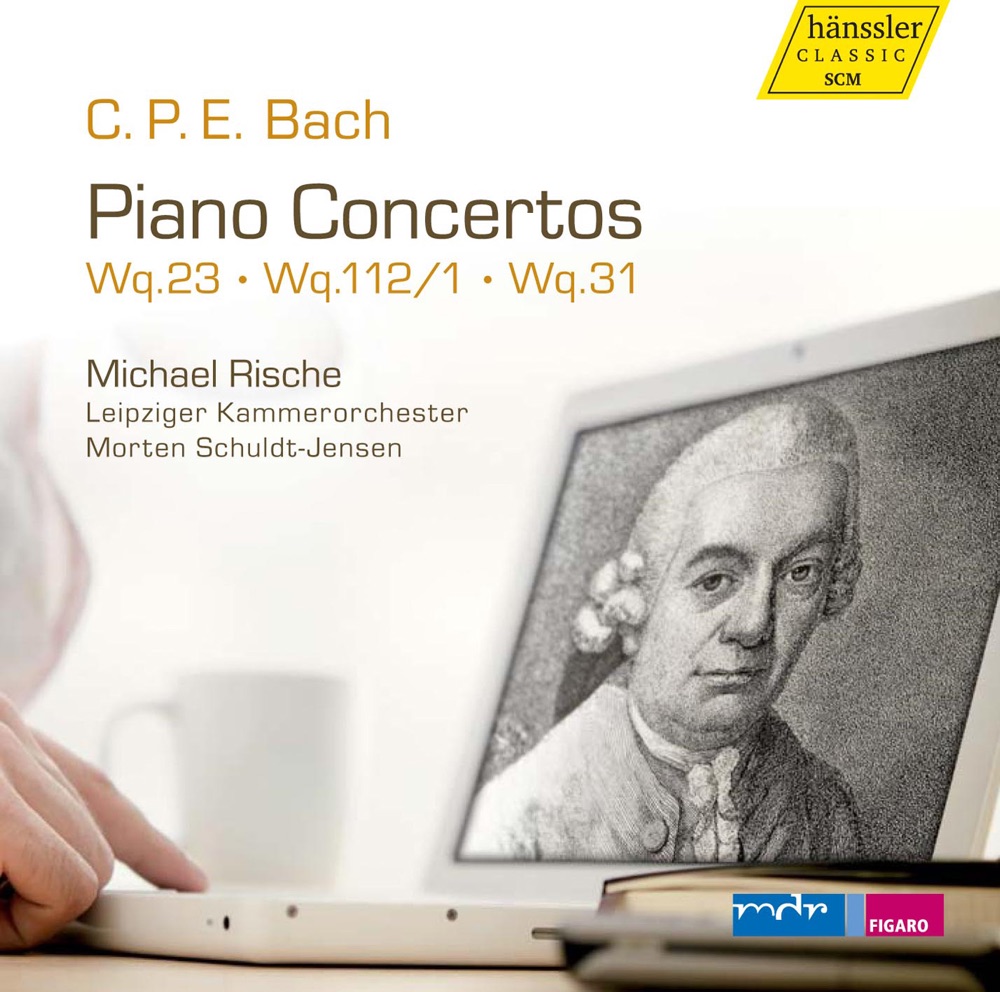 Обложка альбома «C.P.E. Bach: Piano Concertos» — Morten Schuldt-Jensen, Leipzig Chamber Orchestra & Michael Rische