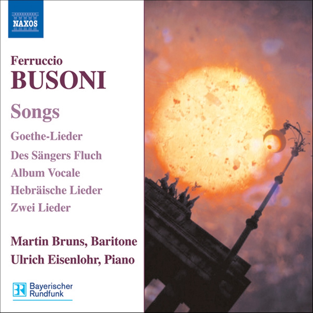 Обложка альбома «Busoni: Songs» — Martin Bruns & Ulrich Eisenlohr