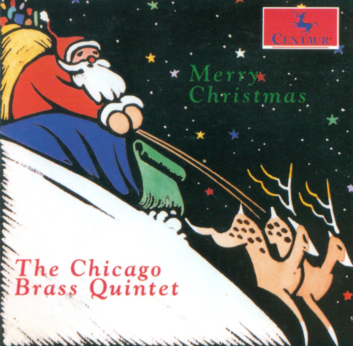 Merry Christmas: Brass Music by Chicago Brass Quintet album cover