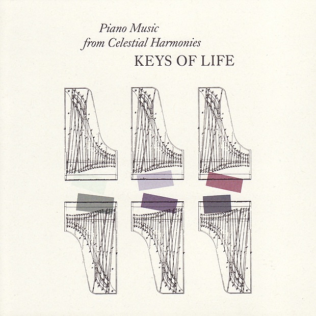 Обложка альбома «Keys of Life: Piano Music from Celestial Harmonies» — Florian Fricke, Hans Otte, Peter Michael Hamel, Terry Riley, Herbert Henck & Cecil Lytle