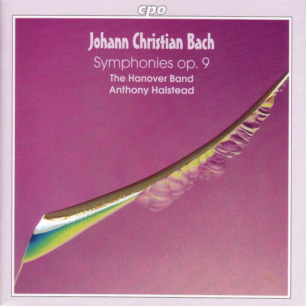 Обложка альбома «Bach, J.C.: Symphonies (Complete), Vol. 4 - Symphonies, Op. 9 (Op. 21)» — Anthony Halstead & Hanover Band