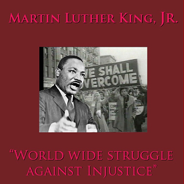Обложка альбома «Worldwide Struggle Against Injustice - Single» — Martin Luther King Jr.