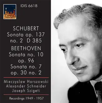 Violin Sonata No. 10 in G major, Op. 96: I. Allegro moderato by Mieczysław Horszowski & Joseph Szigeti song reviws