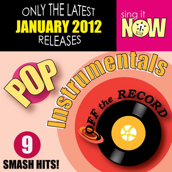 Cover of January 2012 Pop Hits Instrumentals
