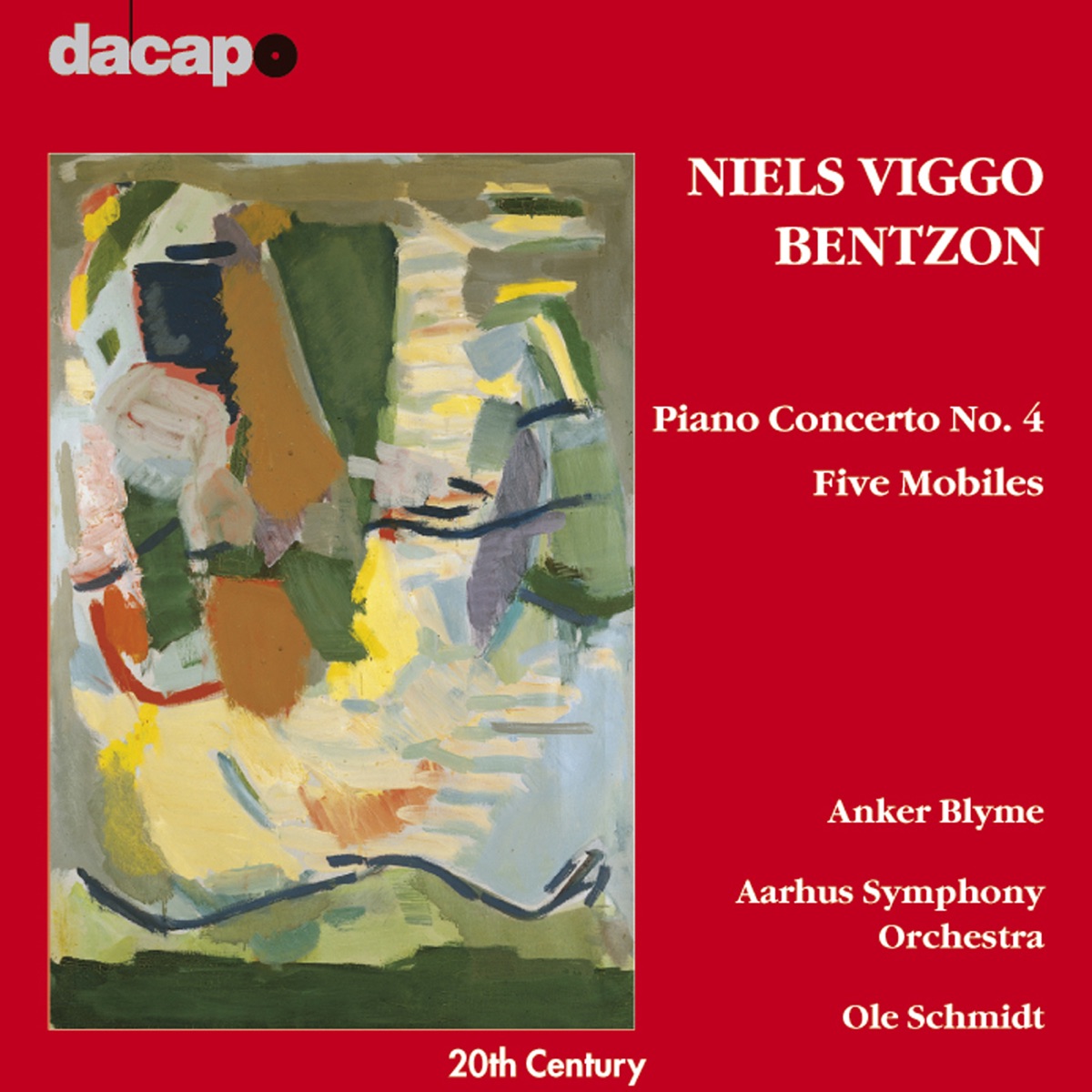 Bentzon, N.V.: Piano Concerto No. 4 - 5 Mobiles cover art