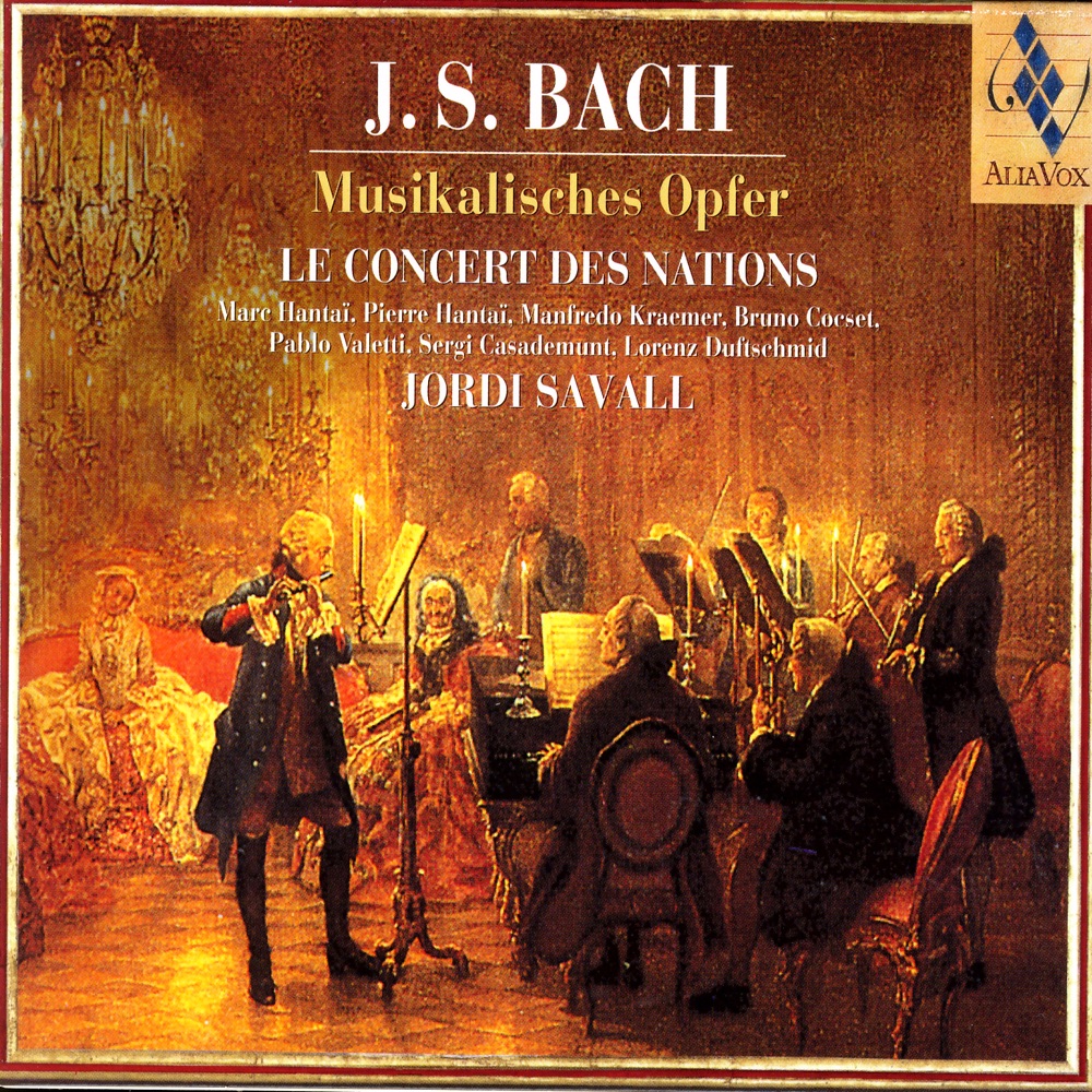 Обложка альбома «J.S. Bach: Musikalisches Opfer» — Jordi Savall & Le Concert des Nations