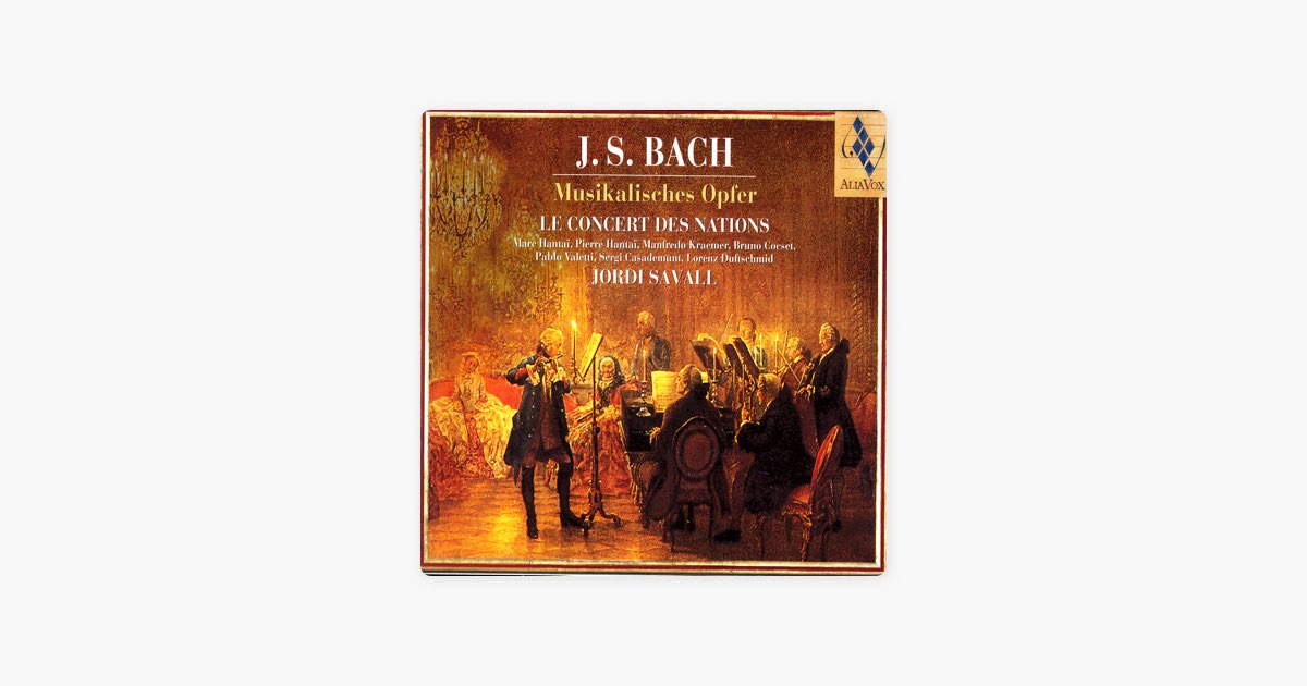 ‎Canon Perpetuus (Per Justi Intervali) (8) (Bach) - ジョルディ・サバール & Le