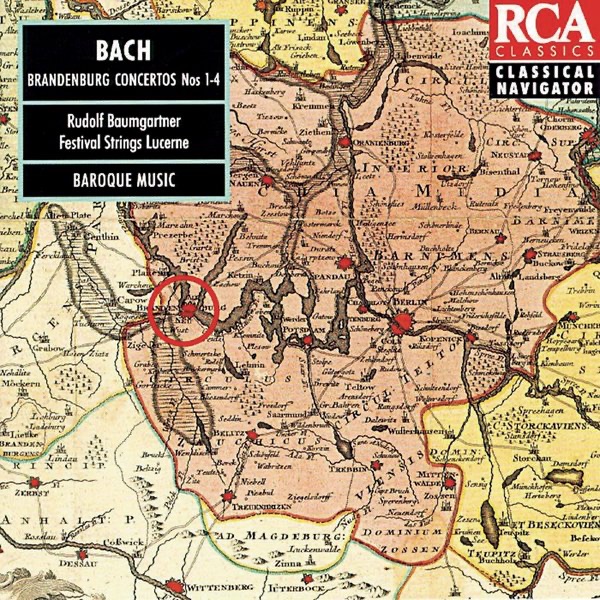 Обложка альбома «Bach: Brandenburg Concertos Vol. 1 - Classical Navigator» — Rudolf Baumgartner & Festival Strings Lucerne