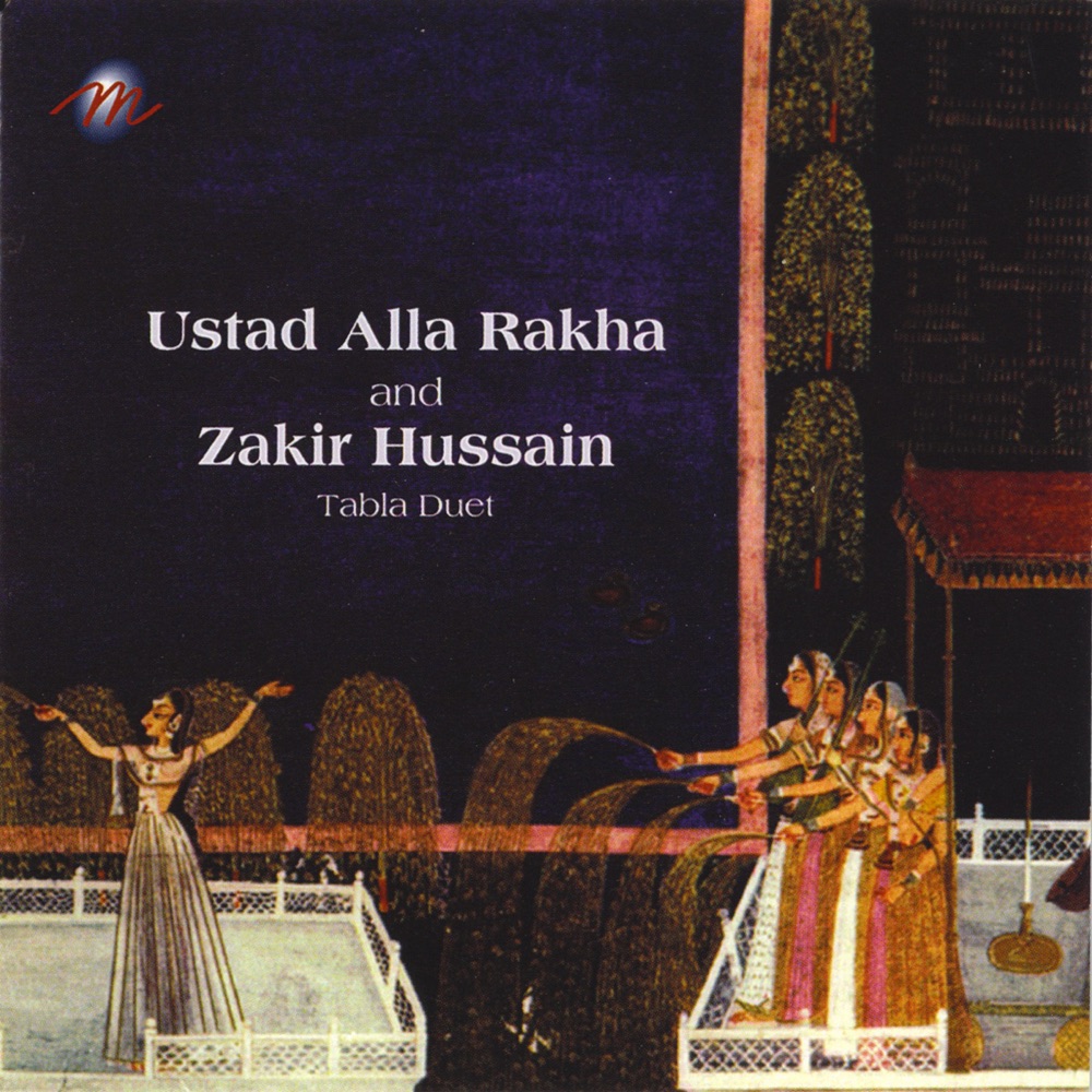 Обложка альбома «Ustad Alla Rakha & Zakir Hussain - Tabla Duet» — Zakir Hussain & Alla Rakha