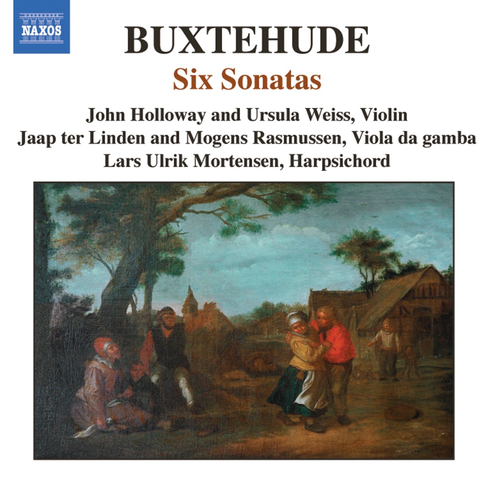 Обложка альбома «BUXTEHUDE: Chamber Music (Complete), Vol. 3 - 6 Sonatas» — Jaap Ter Linden, John Holloway, Lars Ulrik Mortensen, Ursula Weiss & Mogens Rasmussen