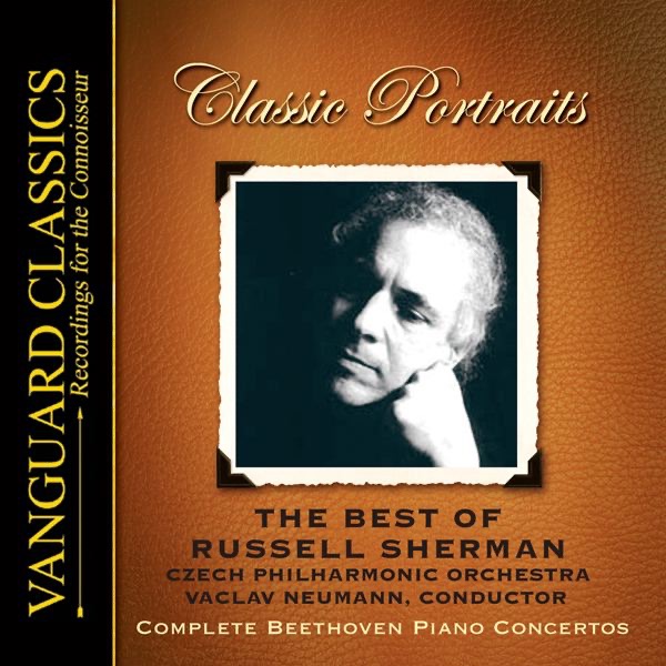 Обложка альбома «Complete Beethoven Piano Concertos, Bagatelles, Op. 119» — Czech Philharmonic, Russell Sherman & Václav Neumann