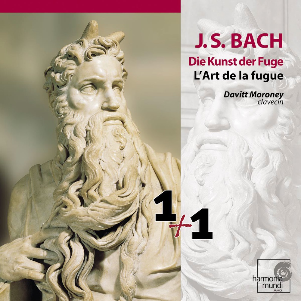 Обложка альбома «Bach: Die Kunst Der Fuge, BWV 1080 (The Art of Fugue)» — Davitt Moroney