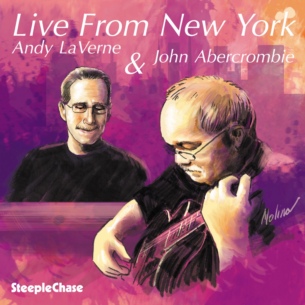 Обложка альбома «Live From New York» — John Abercrombie & Andy LaVerne