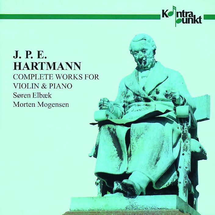 Обложка альбома «Hartmann: Complete Works for Violin and Piano, Vol. I» — Morten Mogensen & Søren Elbæk