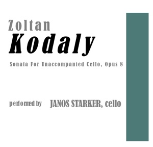 Sonata for Unaccompanied Cello, Op. 8