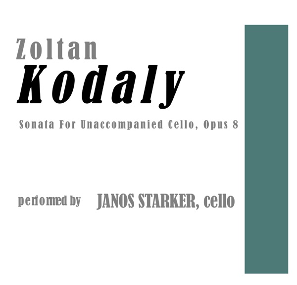 Sonata for Unaccompanied Cello, Op. 8