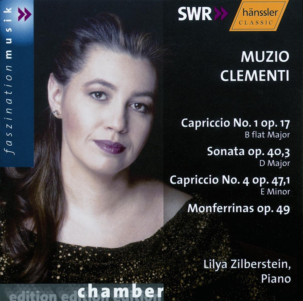 Обложка альбома «Clementi: Capriccio No. 1, Op. 17 - Piano Sonata Op. 40-3 - Capriccio No. 4, Op. 47-1» — Lilya Zilberstein
