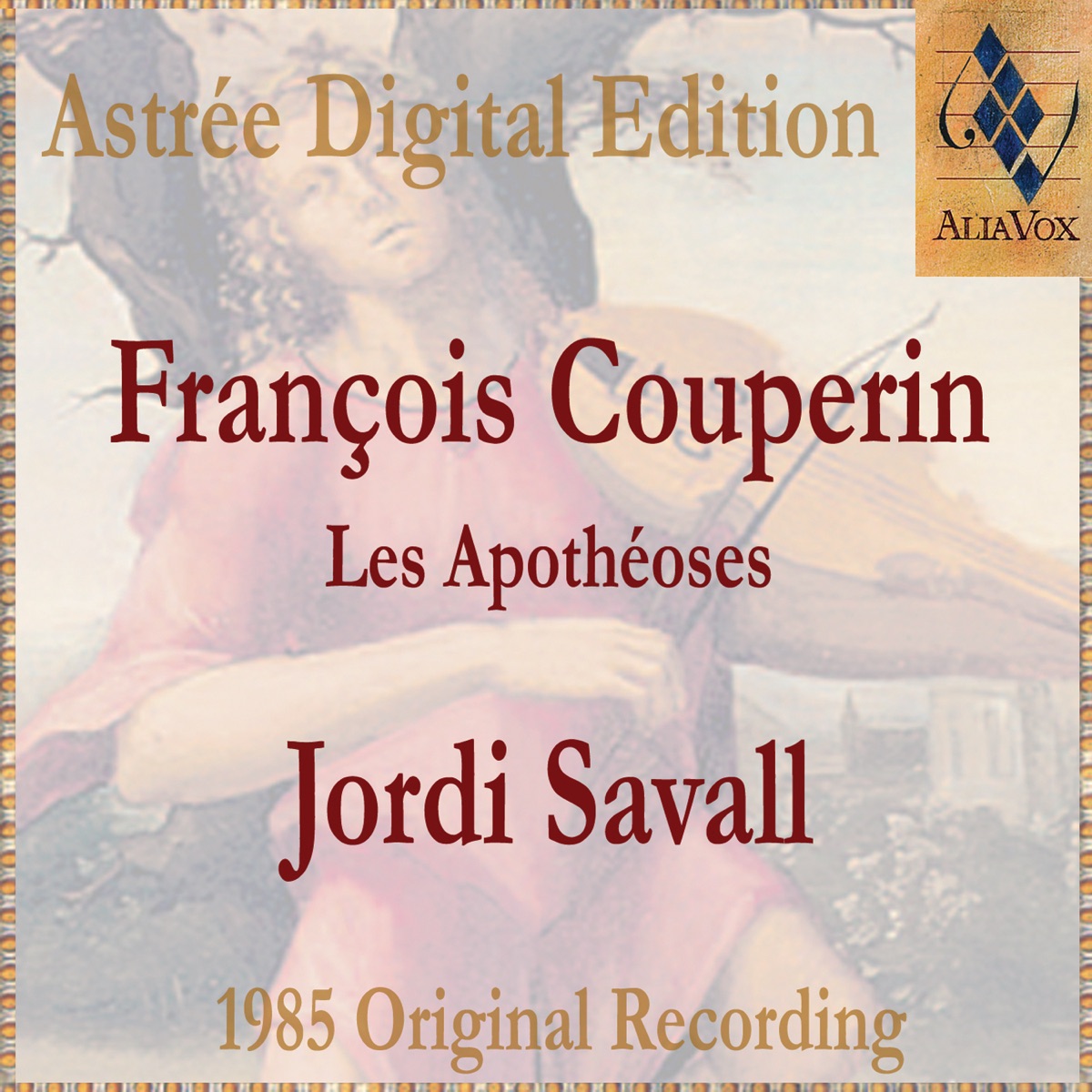 François Couperin: Les Apothéoses cover art