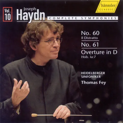 Haydn, J.: Symphonies, Vol. 10 - Nos. 60, 61 - Sinfonia In D Major