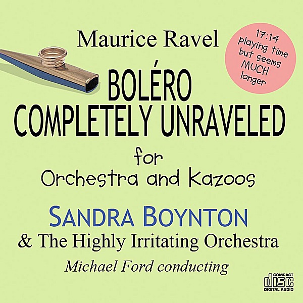 Bolero Completely Unraveled - EP cover art