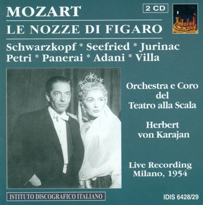 Mozart, W.A.: The Marriage of Figaro [Opera] (Karajan) (1954)
