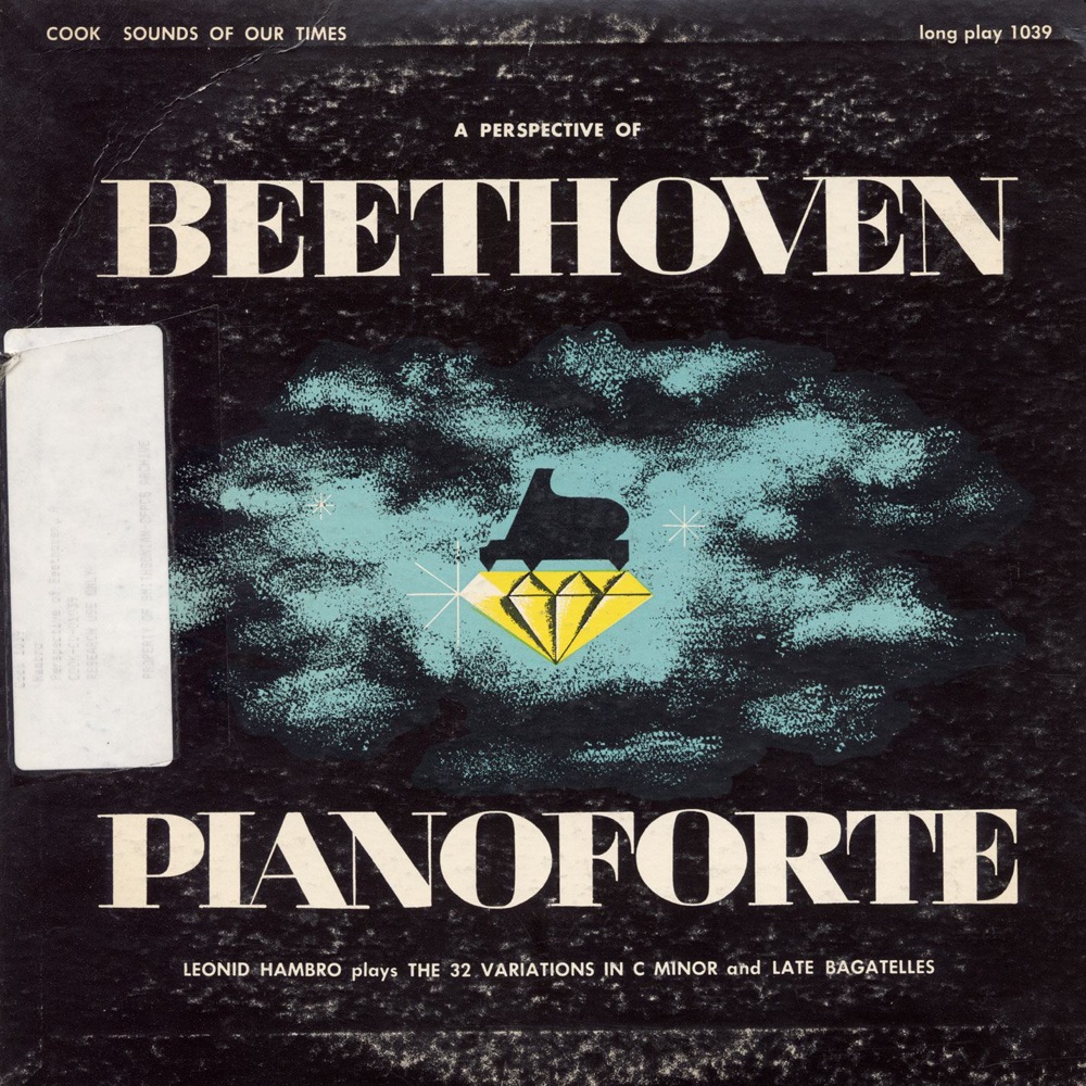 Обложка альбома «A Perspective of Beethoven-Pianoforte» — Leonid Hambro