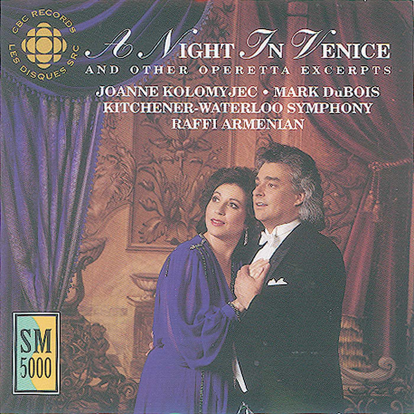 Night In Venice (A) And Other Operetta Excerpts by Mark DuBois, Joanne Kolomyjec, Raffi Armenian & Kitchener-Waterloo Symphony album cover