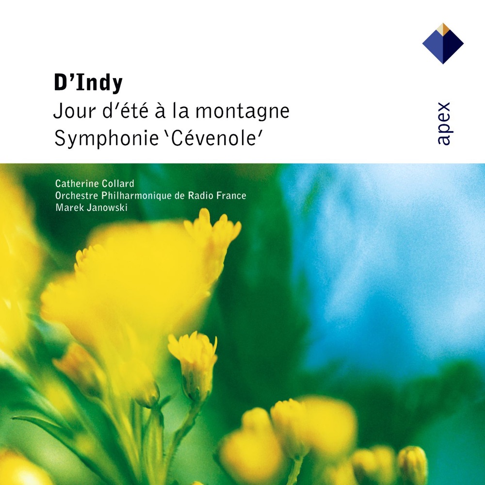 Обложка альбома «D'Indy : Jour D'été À la Montagne & Symphonie Sur un Chant Montagnard - 'Cévenole'» — Catherine Collard, Marek Janowski & Orchestre Philharmonique de Radio France