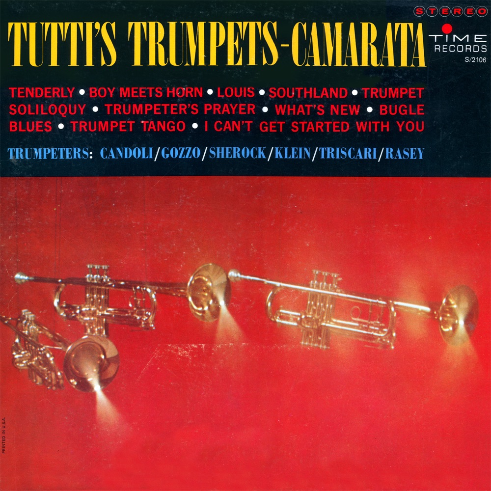 Обложка альбома «Tutti's Trumpets» — Tutti Camarata