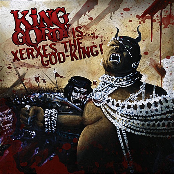 Xerxes the God King by King Gordy album cover