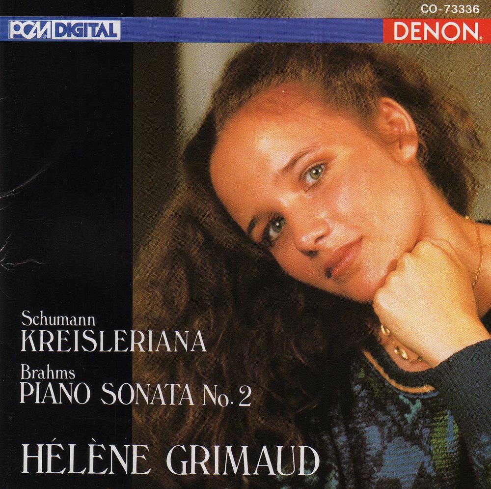 Обложка альбома «Schumann: Kreisleriana - Brahms: Piano Sonata No. 2» — Hélène Grimaud