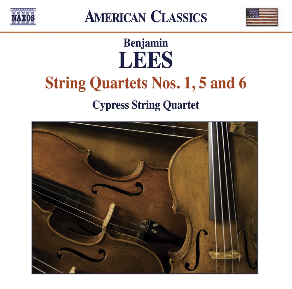 Обложка альбома «Lees: String Quartets Nos. 1, 5 and 6» — Cypress String Quartet