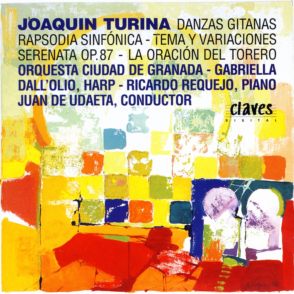 Обложка альбома «Turina: Vol. I, Selected Symphonic Pieces» — Orquesta Ciudad De Granada, Gabriella Dall'Olio, Juan de Udaeta & Ricardo Requejo