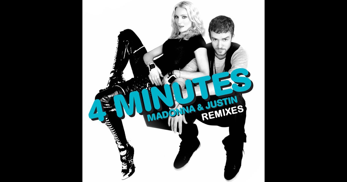 マドンナ 4 Minutes (Remix Edits) 貴重リミックス集 CD