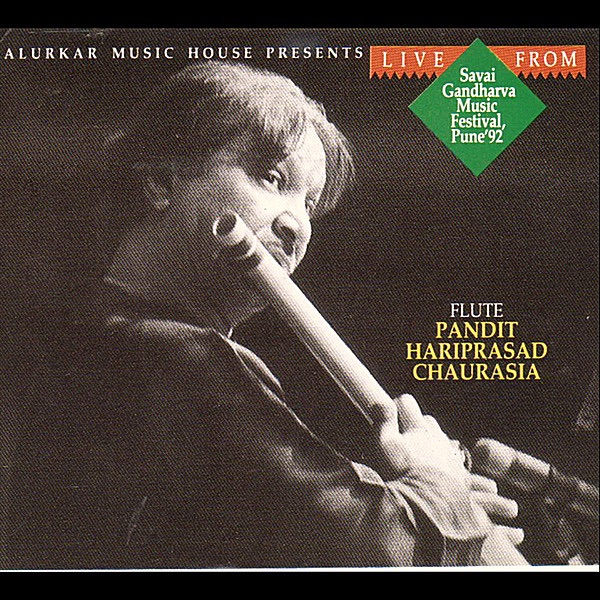 Обложка альбома «Hariprasad Chaurasia Live From Savai Gandharva Festival 1992» — Pandit Hariprasad Chaurasia & Zakir Hussain