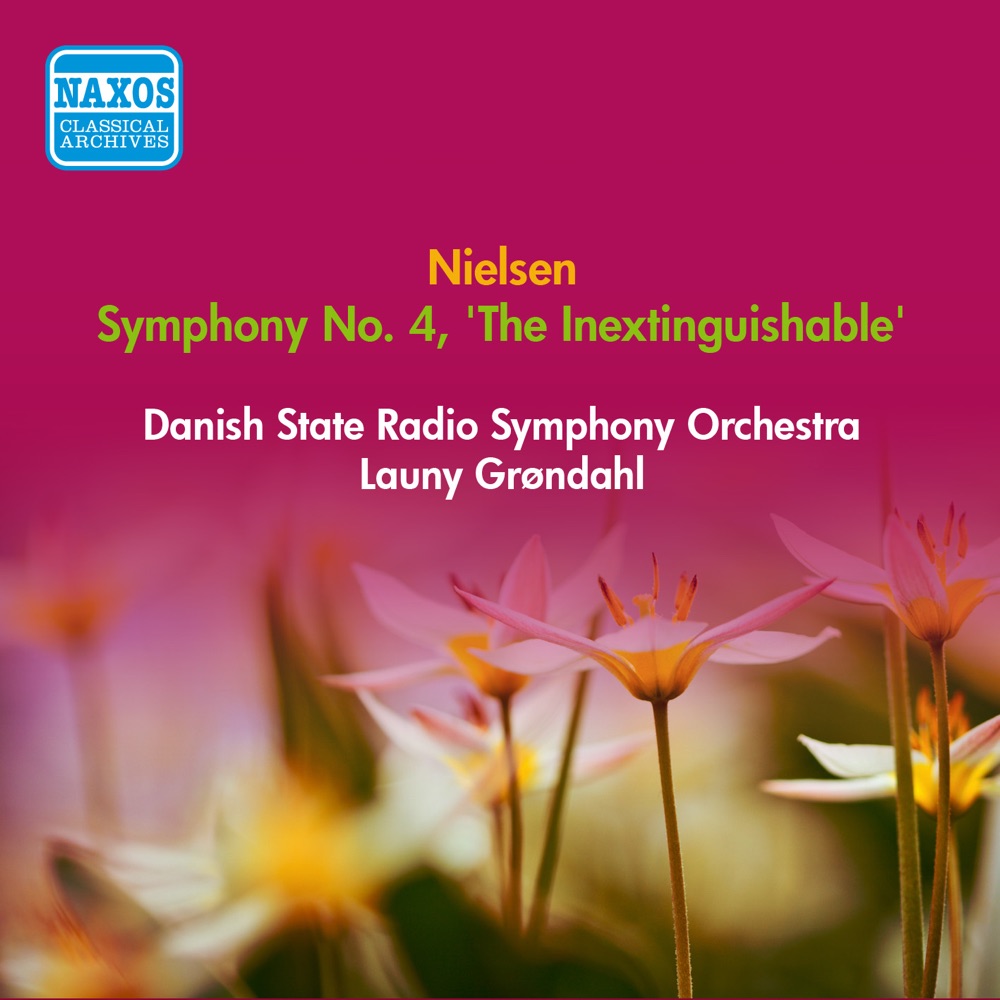 Обложка альбома «Nielsen, C.: Symphony No. 4, "The Inextinguishable" (Grondahl) (1951)» — Launy Grøndahl & Danish State Radio Symphony Orchestra