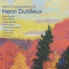 Henri Dutilleux Choral, Cadence et Fugato pour trombone et piano The Wind Compositions of Henri Dutilleux