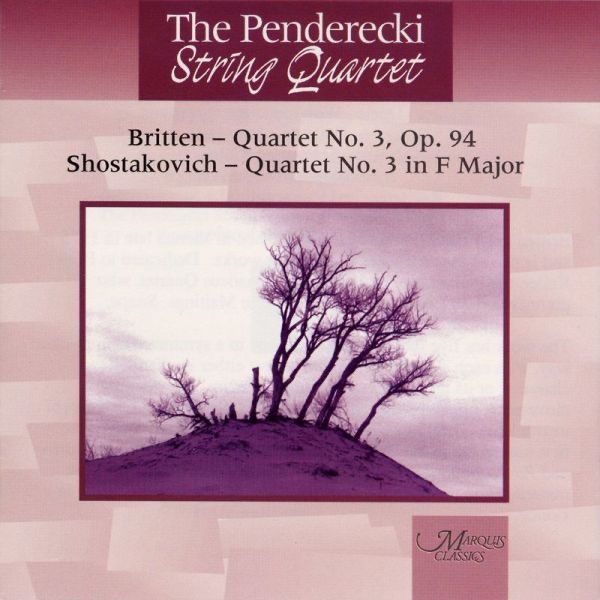 Обложка альбома «Britten and Shostakovich String Quartets» — Penderecki String Quartet