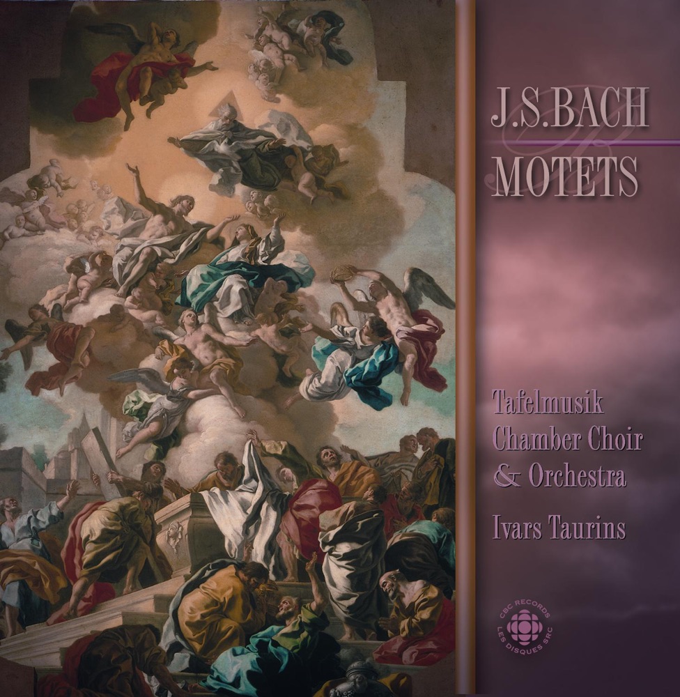 Обложка альбома «Bach: Motets Bwv 225-230» — Tafelmusik Chamber Choir, Ivars Taurins & Tafelmusik