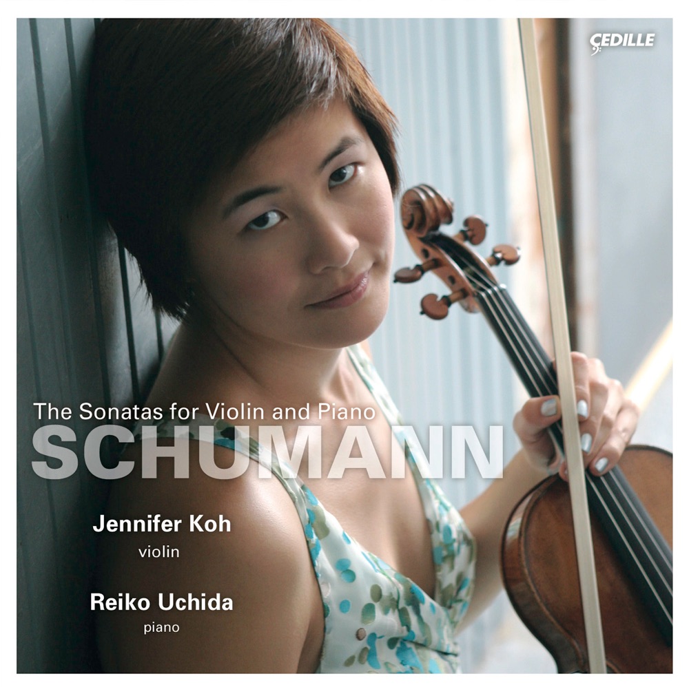 Обложка альбома «Schumann: Violin Sonatas Nos. 1-3» — Jennifer Koh & Reiko Uchida