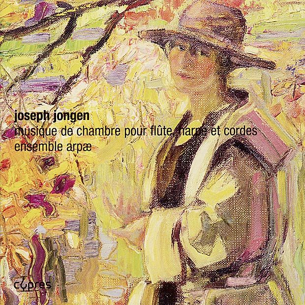 Jongen: Chamber Works for Flute, Harp and Strings cover art