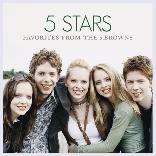 Обложка альбома «5 Stars - Favorites from The 5 Browns» — The 5 Browns