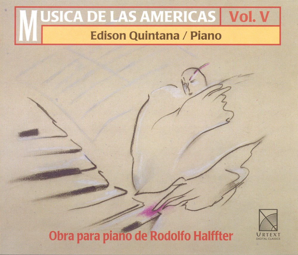 Обложка альбома «Halffter, R.: Piano Music (Music of the Americas, Vol. 5)» — Edison Quintana