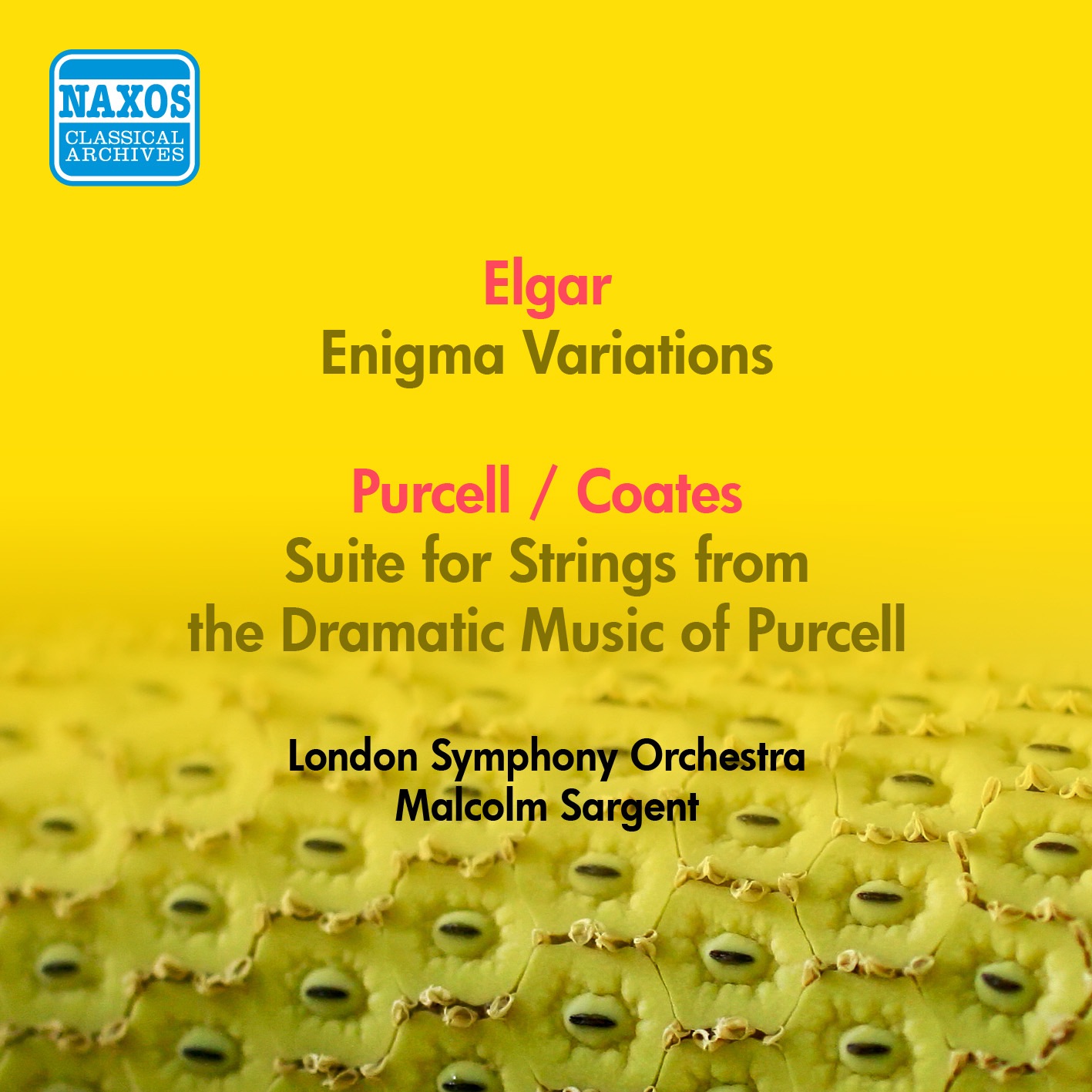 Elgar, E.: "Enigma" Variations - Purcell, H.: Suite for Strings From the Dramatic Music (Arr. A. Coates) (London Symphony, Sargent) (1953)