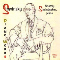 Stravinsky: Piano Works - Anatoly Sheludyakov