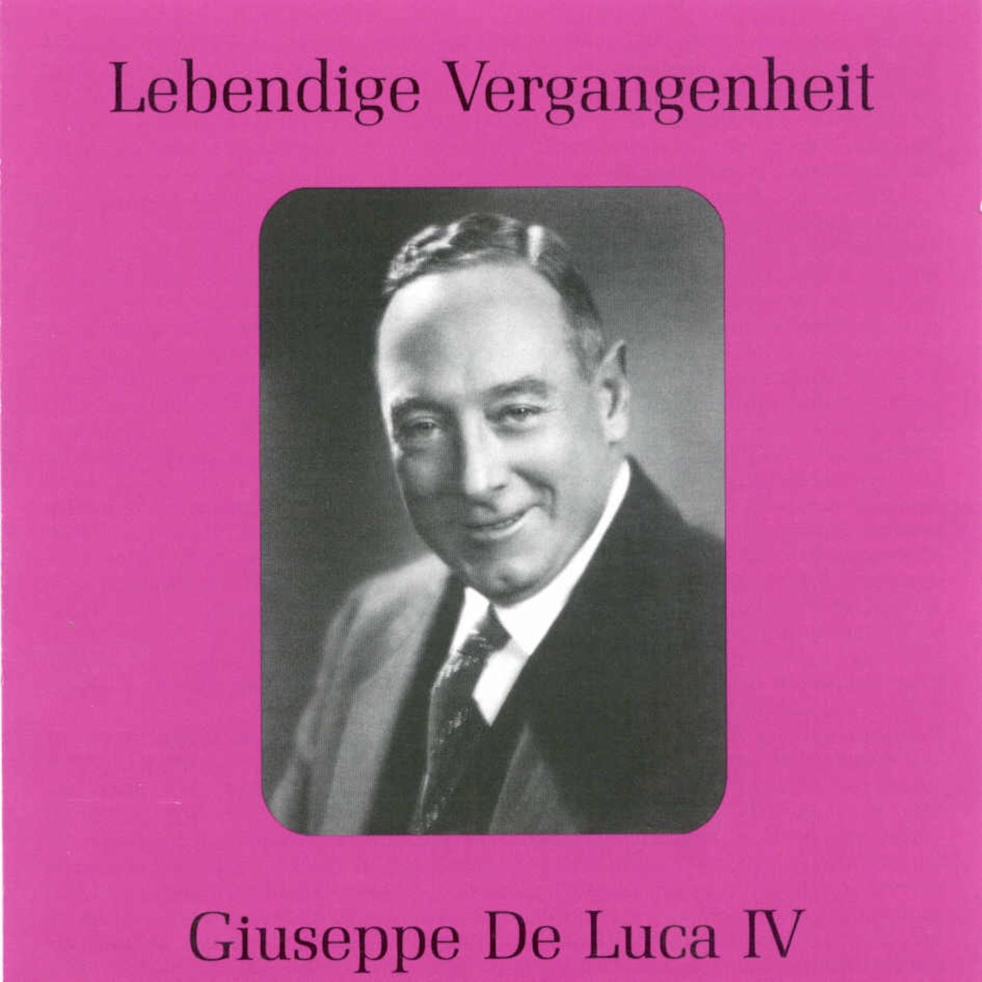 Lebendige Vergangenheit - Giuseppe De Luca (Vol.4)