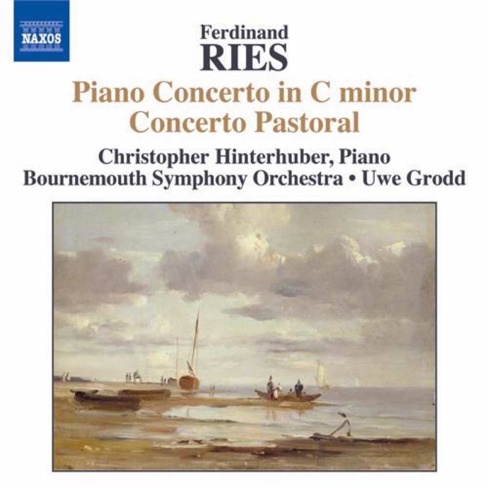 Обложка альбома «Ries: Piano Concertos, Vol. 4» — Bournemouth Symphony Orchestra, Christopher Hinterhuber & Uwe Grodd